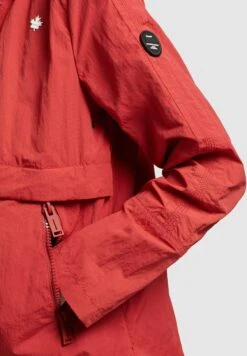 Khujo Zahira3 - Giacca Leggera - Rot -Delem 31d41b99f5af47698b2e6d77c63b455b