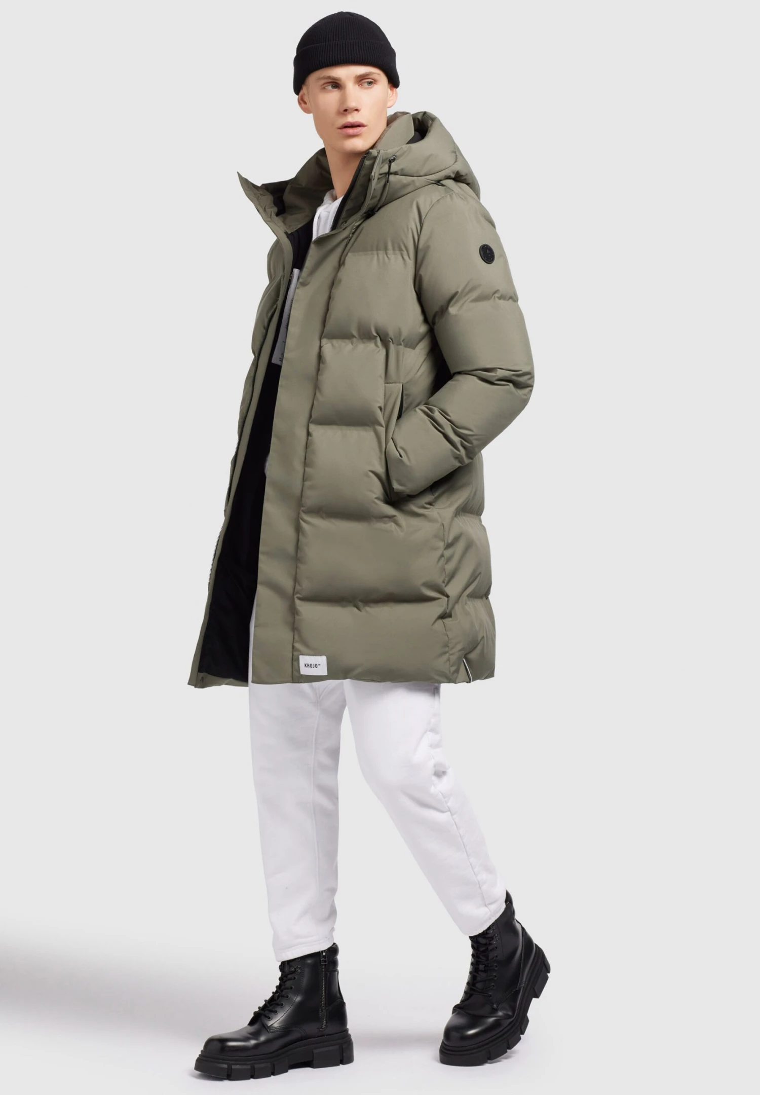 Khujo StankCappotto InvernaleHelloliv Uomo Cappotti KH122T0G3-M11 6 Khujo StankCappotto InvernaleHelloliv Uomo Cappotti KH122T0G3-M11 - immagine 6