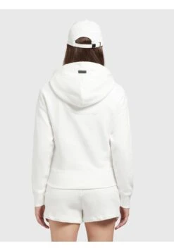 Khujo DaliaFelpa Con CappuccioNaturweiß Donna Felpe KH121J078-A11 -Delem 323bc1164d5a4a049e5df6a4b8c49a6f