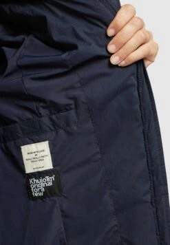 Khujo Aribay2 Peached - Cappotto Invernale - Dunkelblau -Delem 325140be2ee24e248296277abc0ca6a4