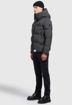 Khujo Wesh - Giacca Invernale - Dunkelgrau -Delem 32669c6dee6a4b1eaf84966c8d0ceadf