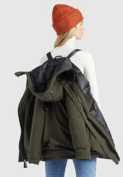 Khujo Kanda - Cappotto Invernale - Dunkeloliv -Delem 3299e482316d41d6bce17cfb639710e9