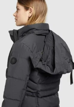 Khujo Amaray4Cappotto InvernaleDunkelgrau Donna Cappotti KH121U1C3-C11 -Delem 32e199896f5e4b8ea3e168a0388817f9