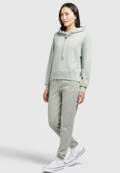 Khujo Dalia - Felpa Con Cappuccio - Mintgrün -Delem 337b77ca5b0f40dca0fb7b5b1b90a926
