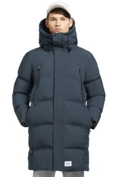 Khujo ClideCappotto InvernaleDunkelblau Uomo Cappotti KH122T0FC-K11 -Delem 34aa559a29a941d29b628f0e49af096b
