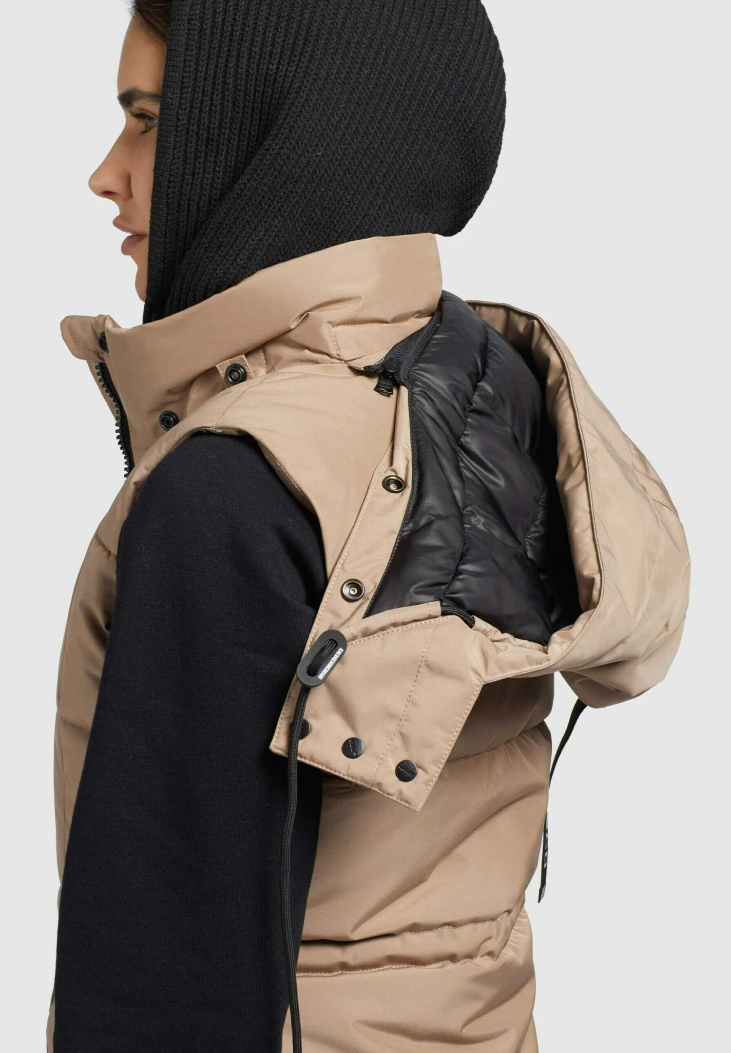 Khujo EloraSmanicatoBeige Donna Giacche E Blazer KH121G0EC-B11 5 Khujo EloraSmanicatoBeige Donna Giacche E Blazer KH121G0EC-B11 - immagine 5