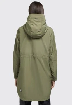 Khujo Mantel GingCappotto CortoOlivgrün Donna Cappotti KH121U18B-N11 -Delem 35d4b2377f3e4c00a7945e3f0df375d4