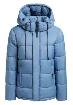 Khujo Evona MattGiacca InvernaleBlau Donna Giacche E Blazer KH121U164-K11 -Delem 36642cddb79541a18e396ccef2e08980