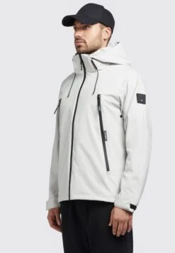 Khujo AdamImpermeabileHellgrau Uomo Giacche KH122T0EZ-C11 -Delem 36825a6253be408b98cf45ceabbf79ca