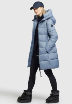 Khujo TuulaCappotto InvernaleHellblau Donna Cappotti KH121U166-K11 -Delem 37235adf0bdd4a7f8be80c77759a325c