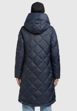 Khujo ZaritaCappotto InvernaleDunkelblau Donna Cappotti KH121U150-K11 -Delem 37731bd559c24401a7aa7467798d4831