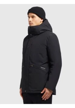Khujo Yanis - Giacca Invernale - Schwarz -Delem 37b7d64a12fd447791ec0601651c4a4a