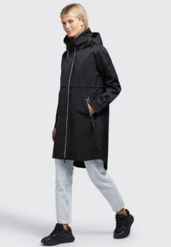 Khujo Mantel Ariana2 - Parka - Schwarz -Delem 38054ec945f141ccad242e17aa42f87a
