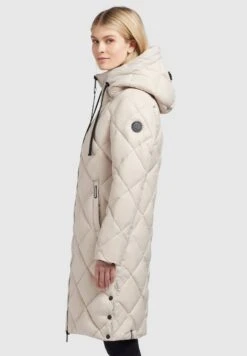Khujo LennjaCappotto InvernaleWeiß Donna Cappotti KH121U1BX-A11 -Delem 3827ebe301ef4f26924d0af379a153d3