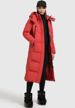 Khujo Cappotto InvernaleRot Donna Cappotti KH121U15P-G11 -Delem 395aa95090c2494092c0da43b9329a15