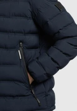 Khujo Jacke Hagen Matt - Giacca Invernale - Dunkelblau -Delem 3a5ccb4215f543a6be74287650f2b559