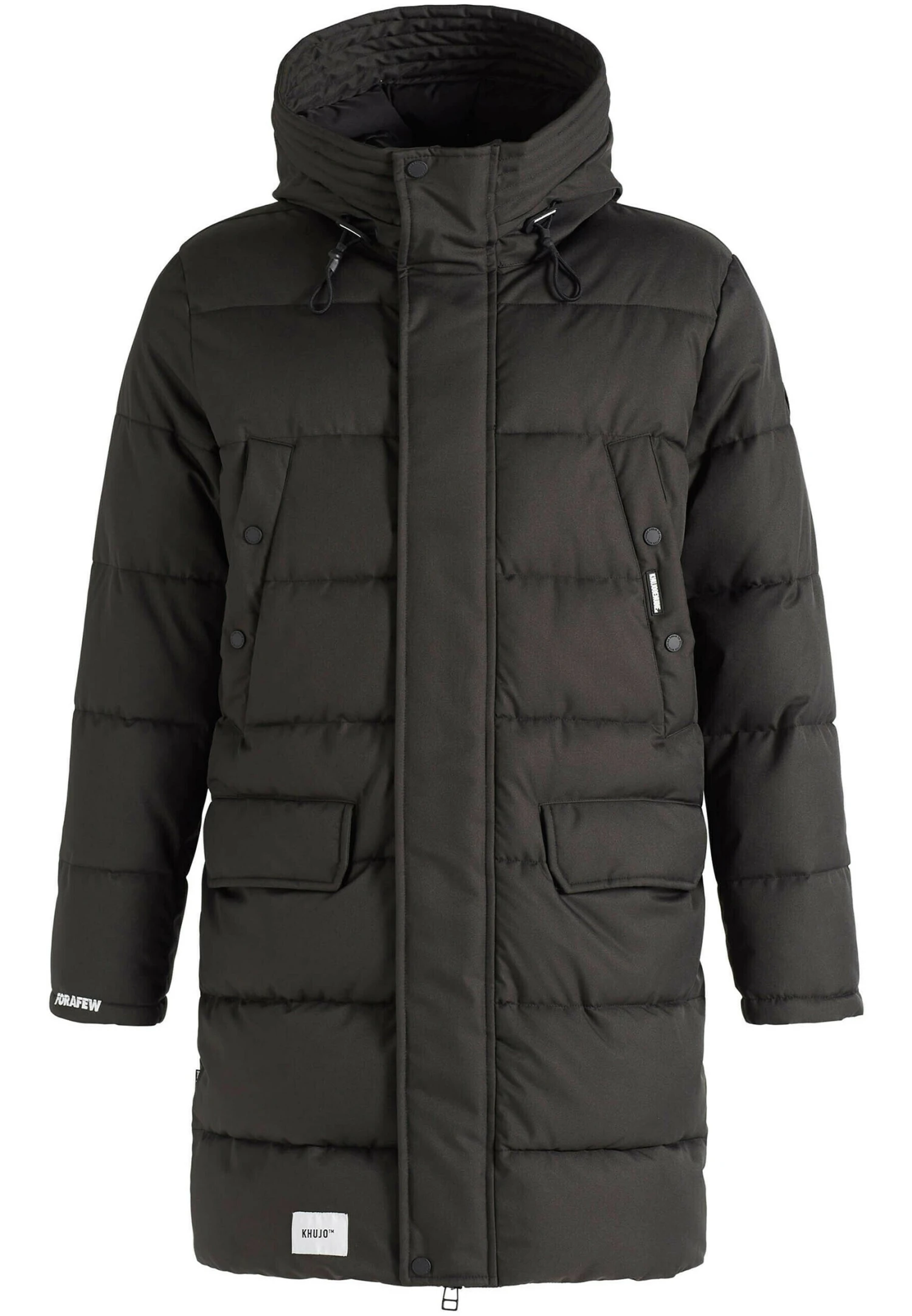 Khujo TawaiCappotto InvernaleDunkelgrau Uomo Cappotti KH122T0CX-C11 7 Khujo TawaiCappotto InvernaleDunkelgrau Uomo Cappotti KH122T0CX-C11 - immagine 7