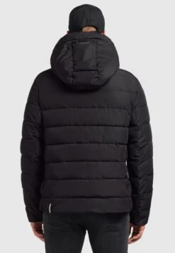 Khujo MilowGiacca InvernaleSchwarz Uomo Giacche KH122T0FL-Q11 -Delem 3b1f86582bdc4405a255cb41f88c3c53