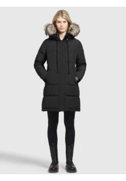 Khujo ClorenCappotto InvernaleSchwarz Donna Cappotti KH121U158-Q11 -Delem 3ba4e9ca56ef4cbd81be3534ed42b565