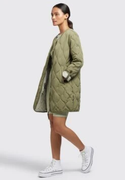 Khujo SiraGiacca Da Mezza StagioneOlivgrün Donna Giacche E Blazer KH121U185-N11 -Delem 3cc8e7e5765c4b86854ff140a02d1985