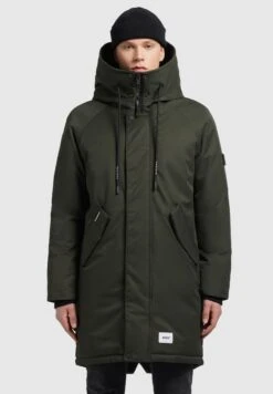 Khujo HantCappotto InvernaleDunkelgrün Uomo Cappotti KH122T0FY-M11
