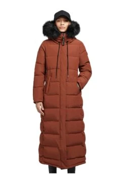 Khujo Marana Cappotto InvernaleRotbraun Donna Cappotti KH121U1AV-O11 -Delem 3d7ae32715144df2910b4c3ba18dd539