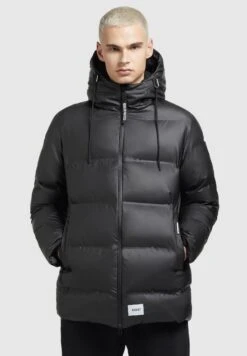 Khujo NaborGiacca InvernaleSchwarz Uomo Giacche KH121U15K-Q11