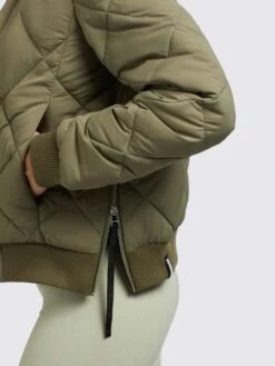 Khujo LeonaGiubbotto BomberLea Gre Donna Giacche E Blazer KH121G0DU-N11 -Delem 3ec883f62ae84d4db836188bc7a0eb47