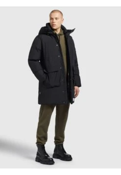Khujo Chester - Parka - Schwarz -Delem 3eff9a8d44644cb5bf799ba67c978898