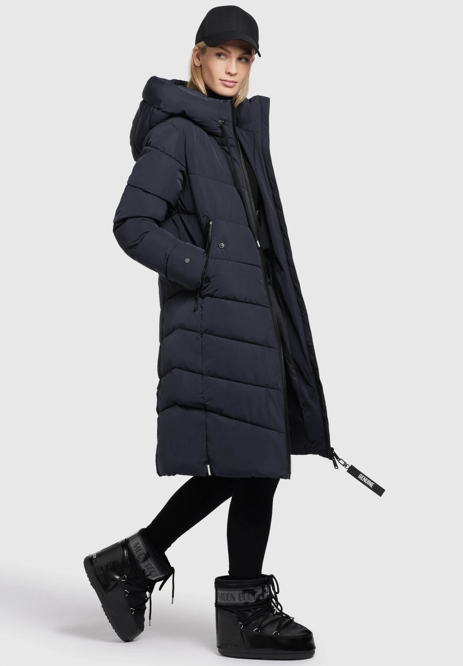 Khujo KlaydCappotto InvernaleDunkelblau Donna Cappotti KH121U19L-K11 7 Khujo KlaydCappotto InvernaleDunkelblau Donna Cappotti KH121U19L-K11 - immagine 7