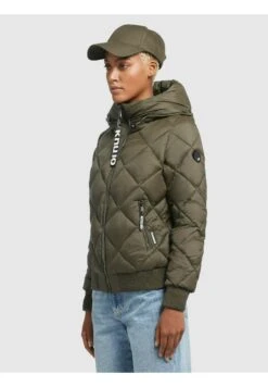 Khujo SarabiGiacca InvernaleKhaki Donna Giacche E Blazer KH122T0DT-N11 -Delem 3f928dedcfff4853b2d463b45b01da80