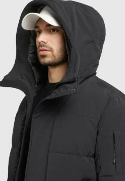 Khujo Barat2Giacca InvernaleSchwarz Uomo Giacche KH122T0DD-Q11 -Delem 4051317cfbda433b8aa4422397bb4ac5
