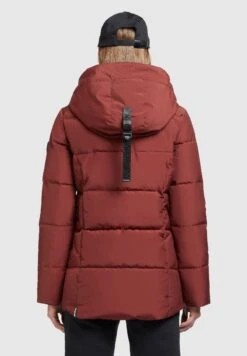 Khujo EuniceCappotto InvernaleRostrot Donna Cappotti KH121U168-G11 -Delem 406db0a86b6240e4a490a5d43586d0af