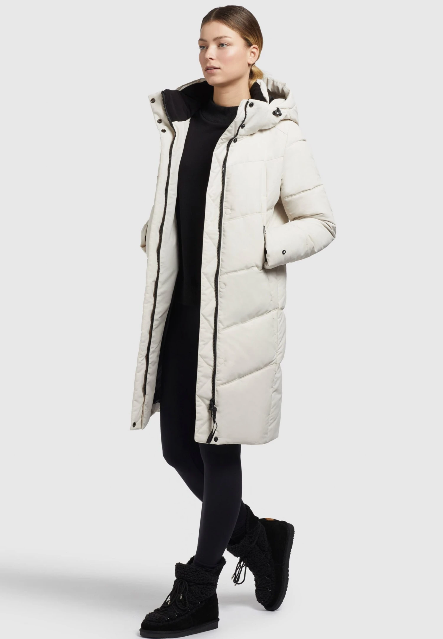 Khujo Limetta2Cappotto InvernaleWeiß Donna Cappotti KH121U1A8-A11 6 Khujo Limetta2Cappotto InvernaleWeiß Donna Cappotti KH121U1A8-A11 - immagine 6