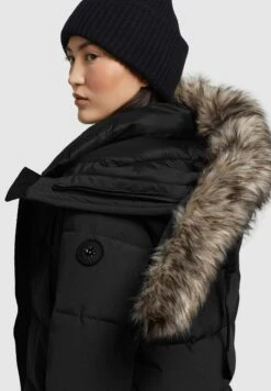 Khujo LollCappotto InvernaleSchwarz Donna Cappotti KH121U163-Q11 -Delem 419459e97c4d46e489704e4b71fac2a7