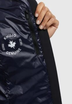 Khujo Maude ShinyGiubbotto BomberDunkelblau Donna Giacche E Blazer KH121U18T-K11 -Delem 42a5845bb044469ab23de6b24ee5376a