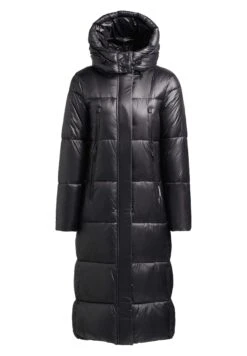 Khujo Melona ShinyCappotto InvernaleSchwarz Donna Cappotti KH121U15D-Q11 -Delem 44aae492ad12456fb81fb92b60a5352a