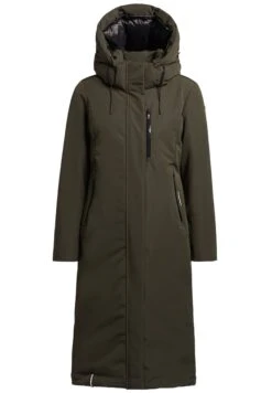 Khujo LofiCappotto InvernaleDunkelgrün Donna Cappotti KH121U1CX-M11 -Delem 450ef13ada434f578a2ea50a0c402279