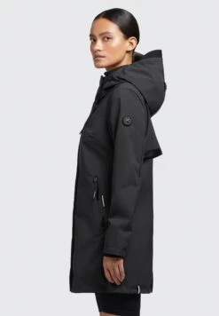 Khujo IzafImpermeabileSchwarz Donna Cappotti KH121U18R-Q11 -Delem 4587647905c34ad8a22a2b577e56081e