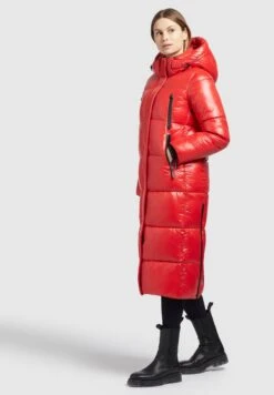 Khujo Lucia ShinyCappotto InvernaleRot Donna Cappotti KH121U1AH-G11 -Delem 45df456da7bf4426a1c8796286745dd5