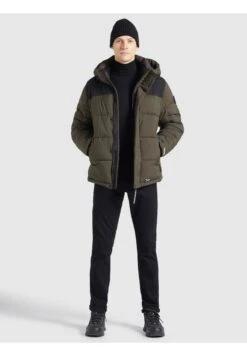 Khujo Helsinki - Giacca Invernale - Khaki -Delem 45e3622aa14640bfa1c77a67935e73ae