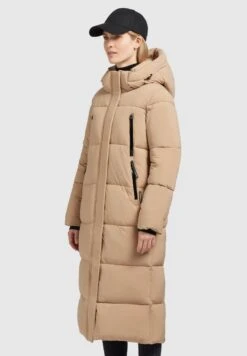 Khujo Mantel Lucia Matt - Cappotto Invernale - Beige -Delem 45f34d7e4fba4592a9e577eb4c091080