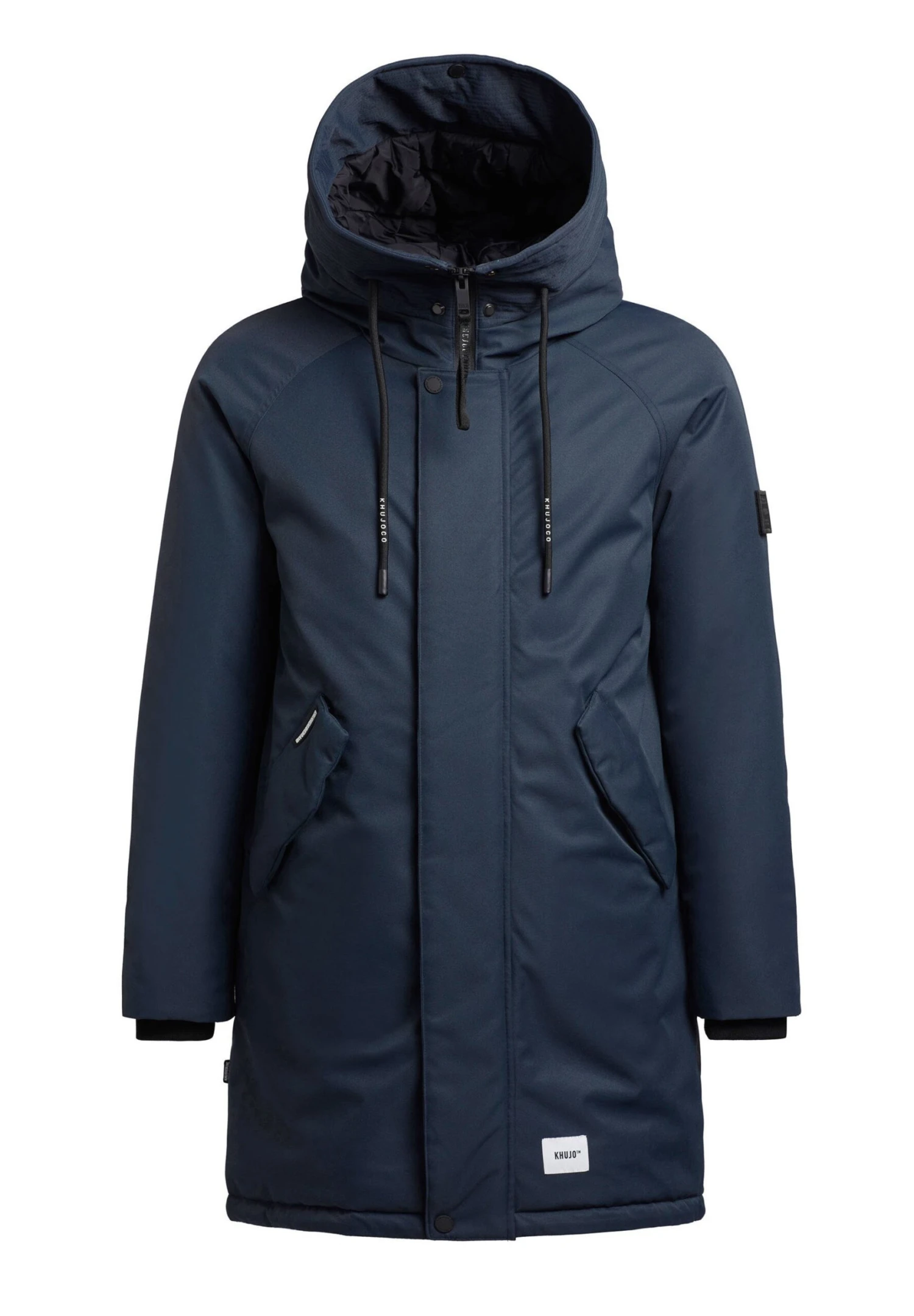 Khujo HantCappotto InvernaleDunkelblau Uomo Cappotti KH122T0FY-K11 9 Khujo HantCappotto InvernaleDunkelblau Uomo Cappotti KH122T0FY-K11 - immagine 9