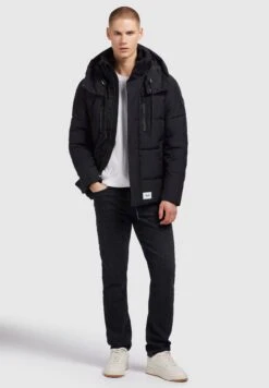 Khujo KircGiacca InvernaleSchwarz Uomo Giacche KH122T0FW-Q11 -Delem 46e68ccff78a4cc6b9e61d44c6ea5c28