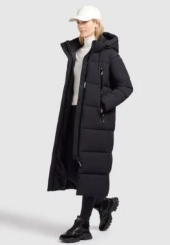 Khujo Lucia MattCappotto InvernaleSchwarz Donna Cappotti KH121U19V-Q11 -Delem 46f0777e7484406fbc56cb02cb3df4f0