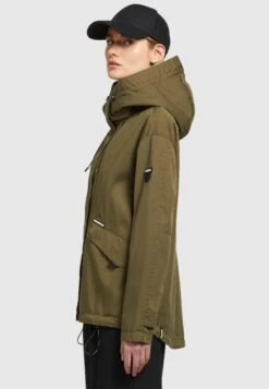 Khujo FripsGiacca Da Mezza StagioneDunkeloliv Donna Giacche E Blazer KH121G0DE-N11 -Delem 46f68595f8a54ba29be4dc620643e65c