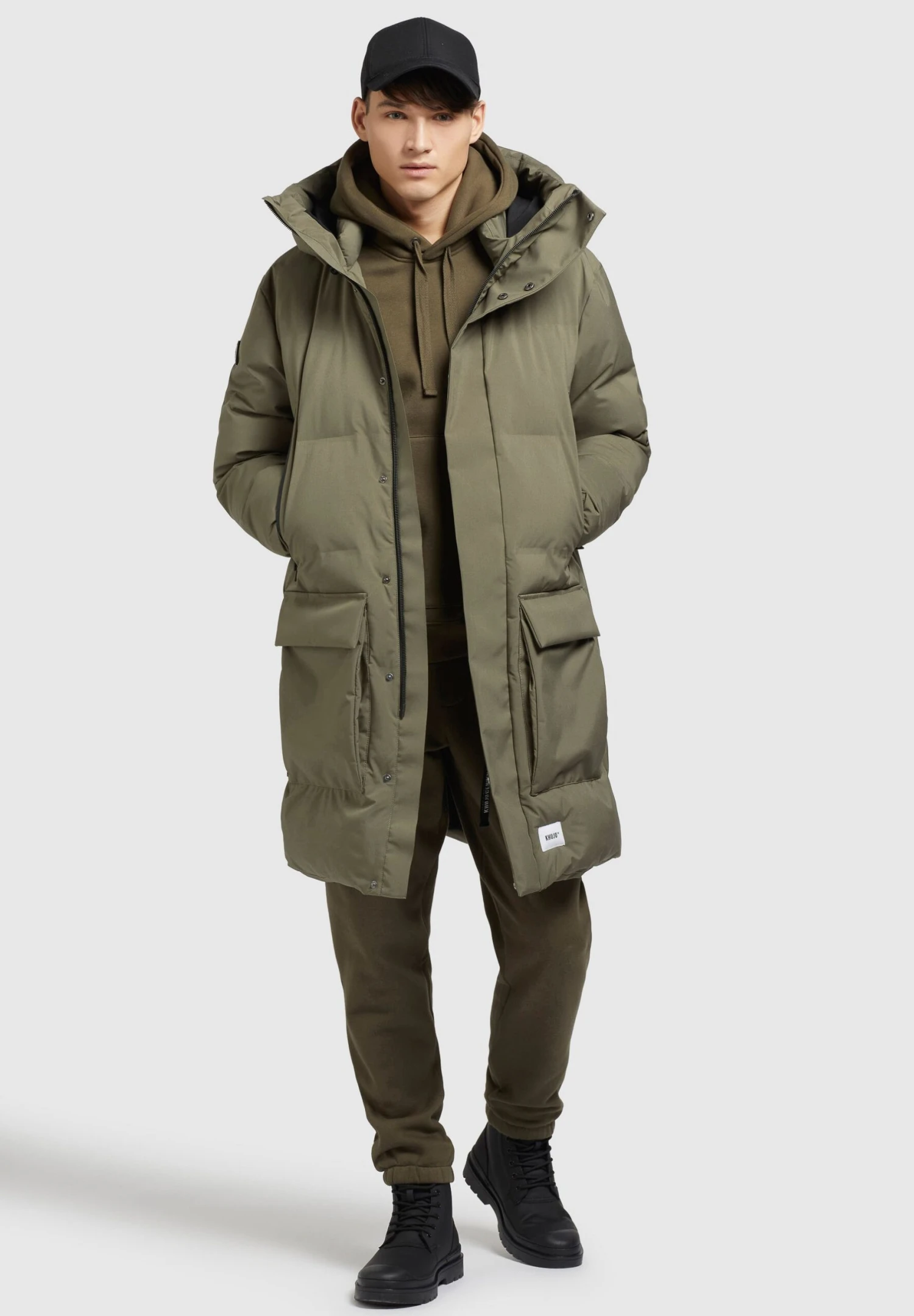 Khujo SlowCappotto InvernaleHelloliv Uomo Cappotti KH122T0DP-N11 2 Khujo SlowCappotto InvernaleHelloliv Uomo Cappotti KH122T0DP-N11 - immagine 2