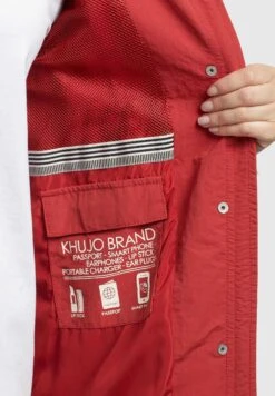 Khujo Adda - Parka - Rot -Delem 478f98ba168144cc9aef83d2a72a0839