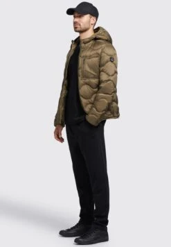 Khujo RemoGiacca Da Mezza StagioneOlivgrün Uomo Giacche KH122T0F4-N11 -Delem 482a000f449f40a295e19471b9814482