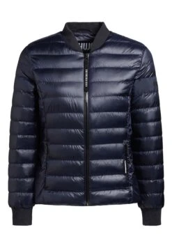 Khujo Maude ShinyGiubbotto BomberDunkelblau Donna Giacche E Blazer KH121U18T-K11 -Delem 48dd2a08f143430bb8dcc5f905b00ace